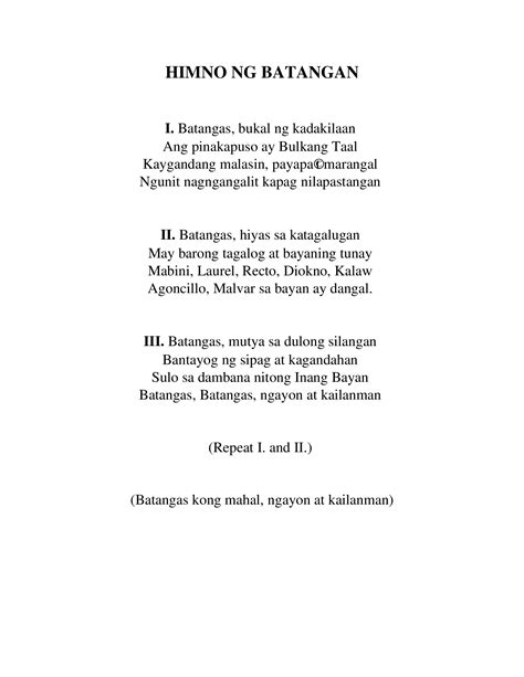 Himno ng Batangan (Official Hymn .